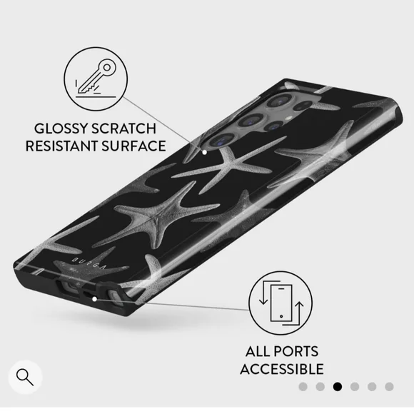 BURGA Samsung Galaxy S24 Midnight Ocean Phone Case - Picture 3 of 5